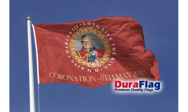 DuraFlag® King Charles III Coronation Flag- Style F
